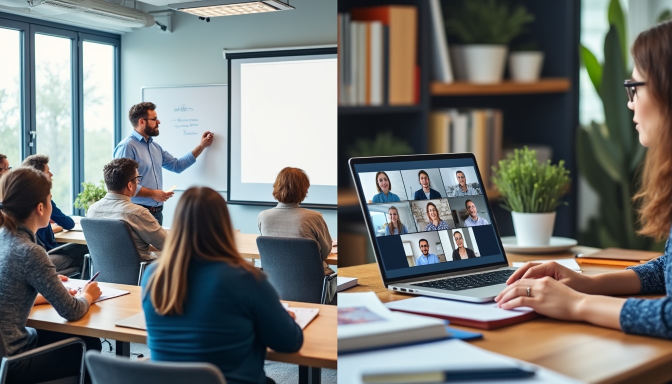 découvrez comment choisir entre une formation de formateur pour adultes en présentiel ou à distance. analysez les avantages, inconvénients et critères pour sélectionner la formule la mieux adaptée à vos besoins professionnels.