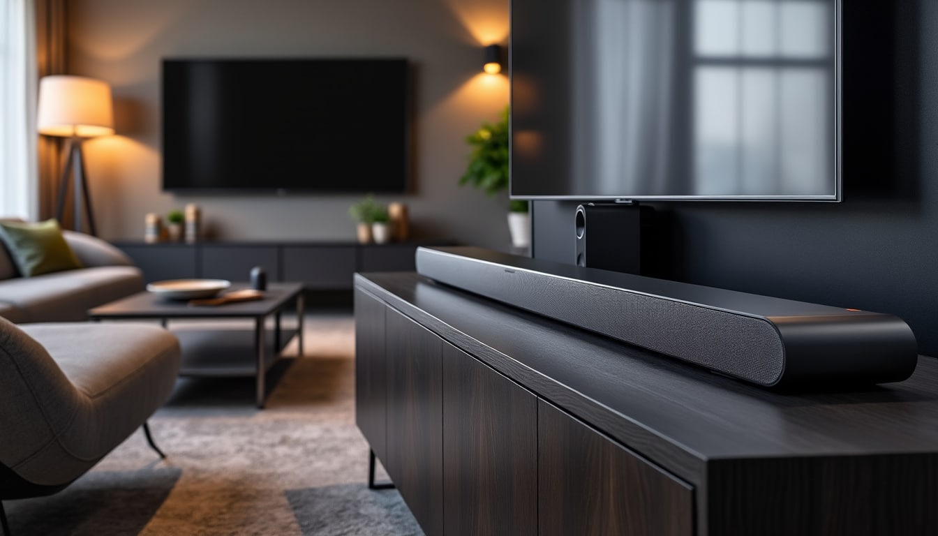 découvrez notre sélection des meilleures barres de son 2025 avec dolby atmos, dts:x et caissons de basse : performances, comparatifs et conseils pour vivre une expérience audio immersive à la maison.