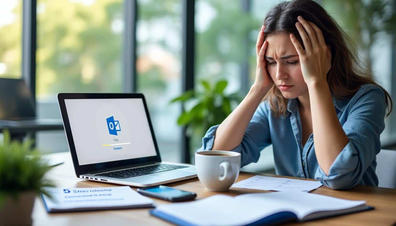 découvrez comment résoudre rapidement les erreurs de connexion sur outlook en 5 étapes simples. suivez notre guide pour accéder à votre messagerie sans stress !