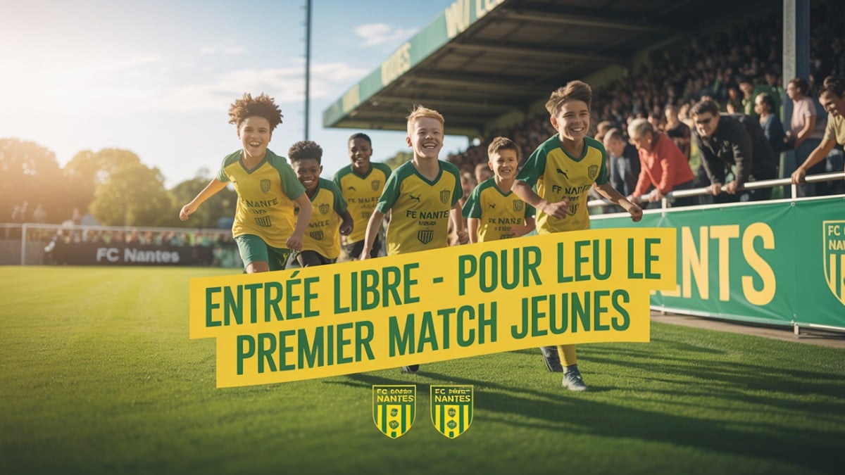 Enfants joueurs FC Nantes
