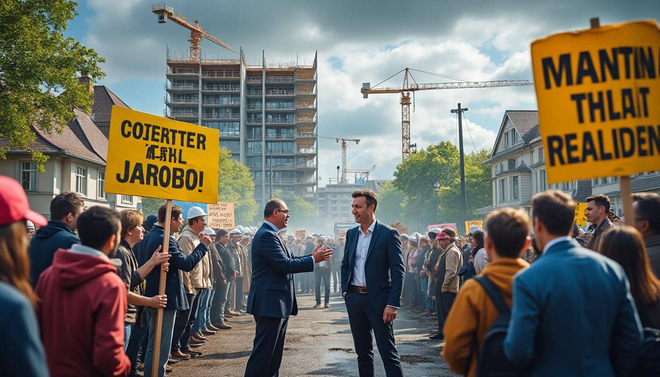 découvrez les tensions entre habitants et promoteurs face à un projet immobilier : enjeux, débats et impacts sur la vie locale. analyse des arguments de chaque camp.