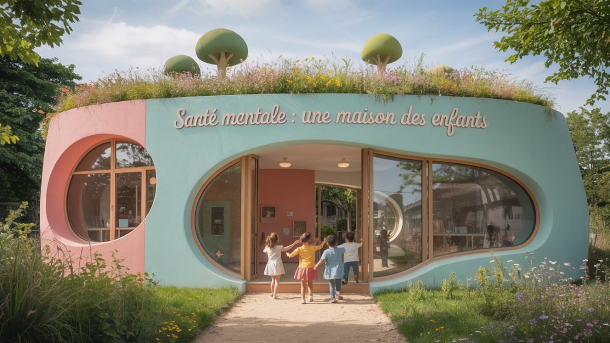 Entrée joyeuse d’enfants