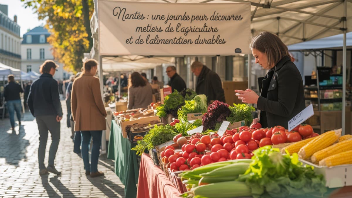marché local bio Nantes