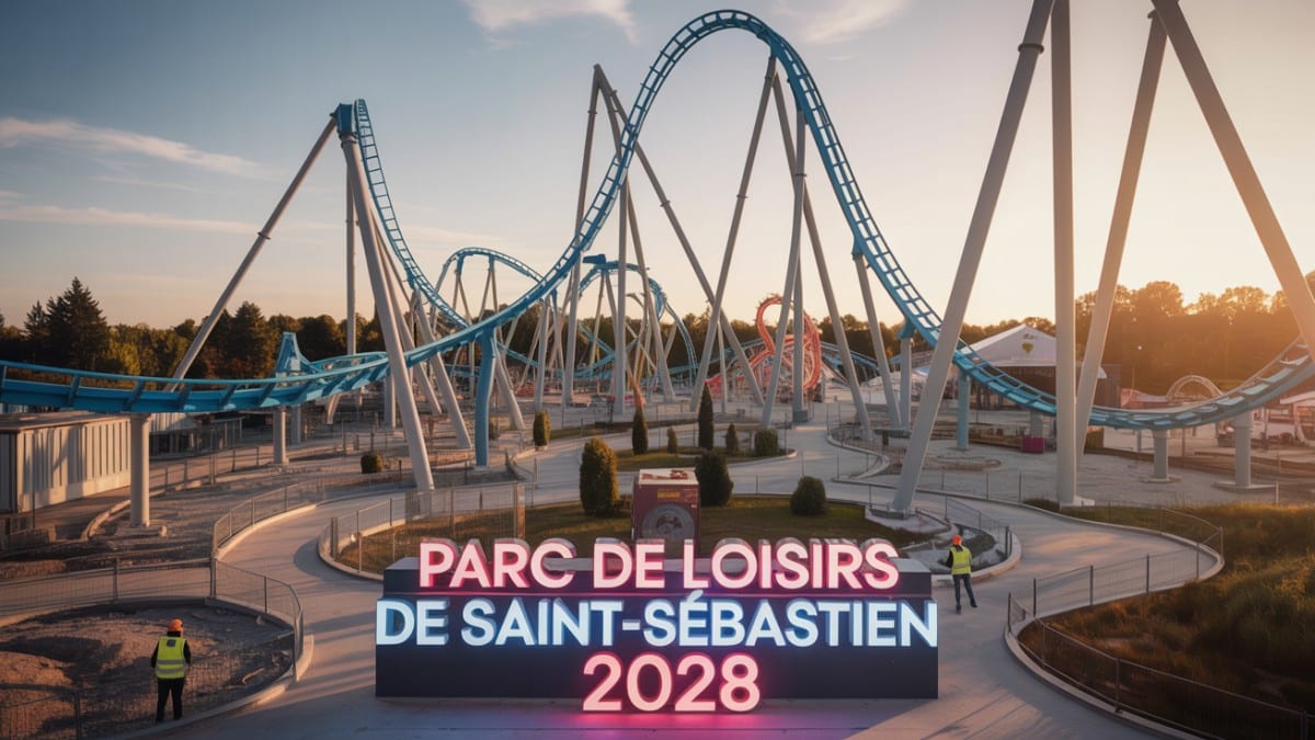 Montagnes russes géantes futuristes