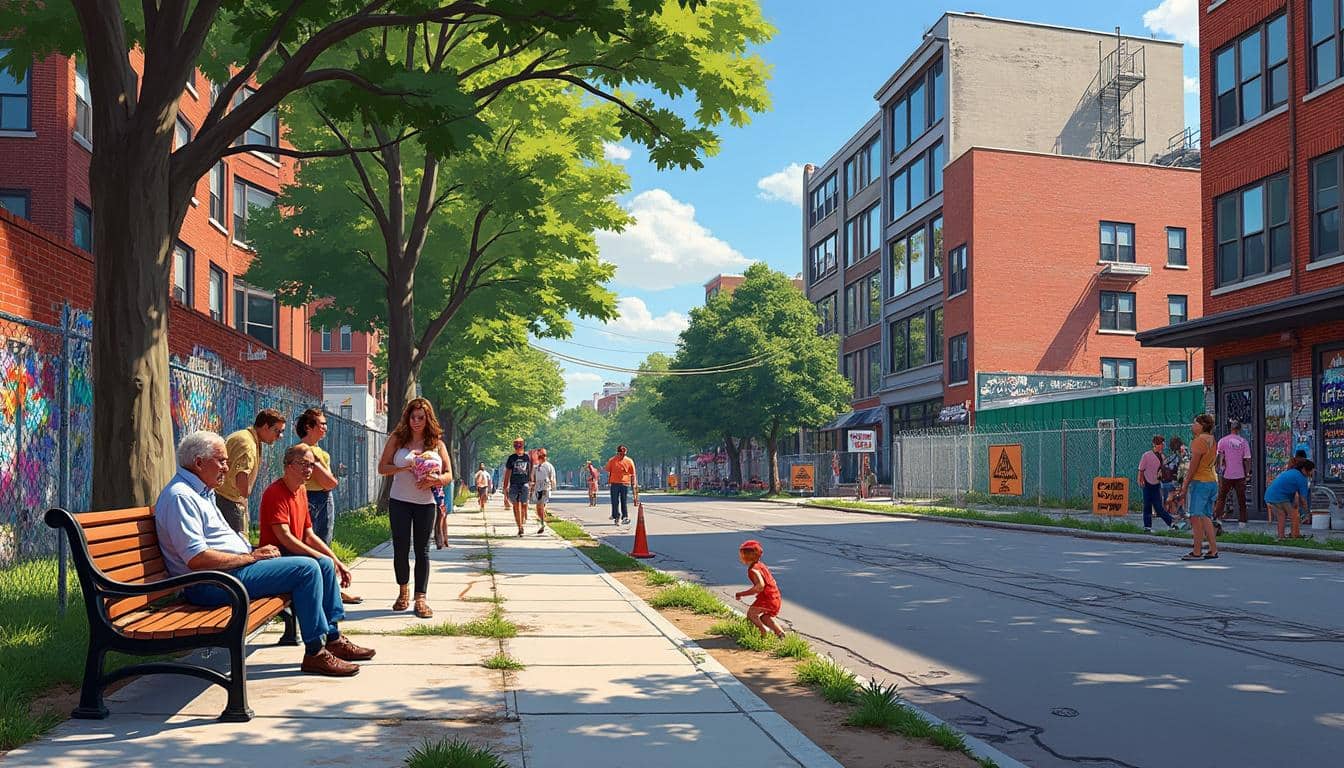 découvrez l’évolution d’un quartier à travers les témoignages de ses habitants et suivez les changements qui ont marqué leur quotidien au fil des années.