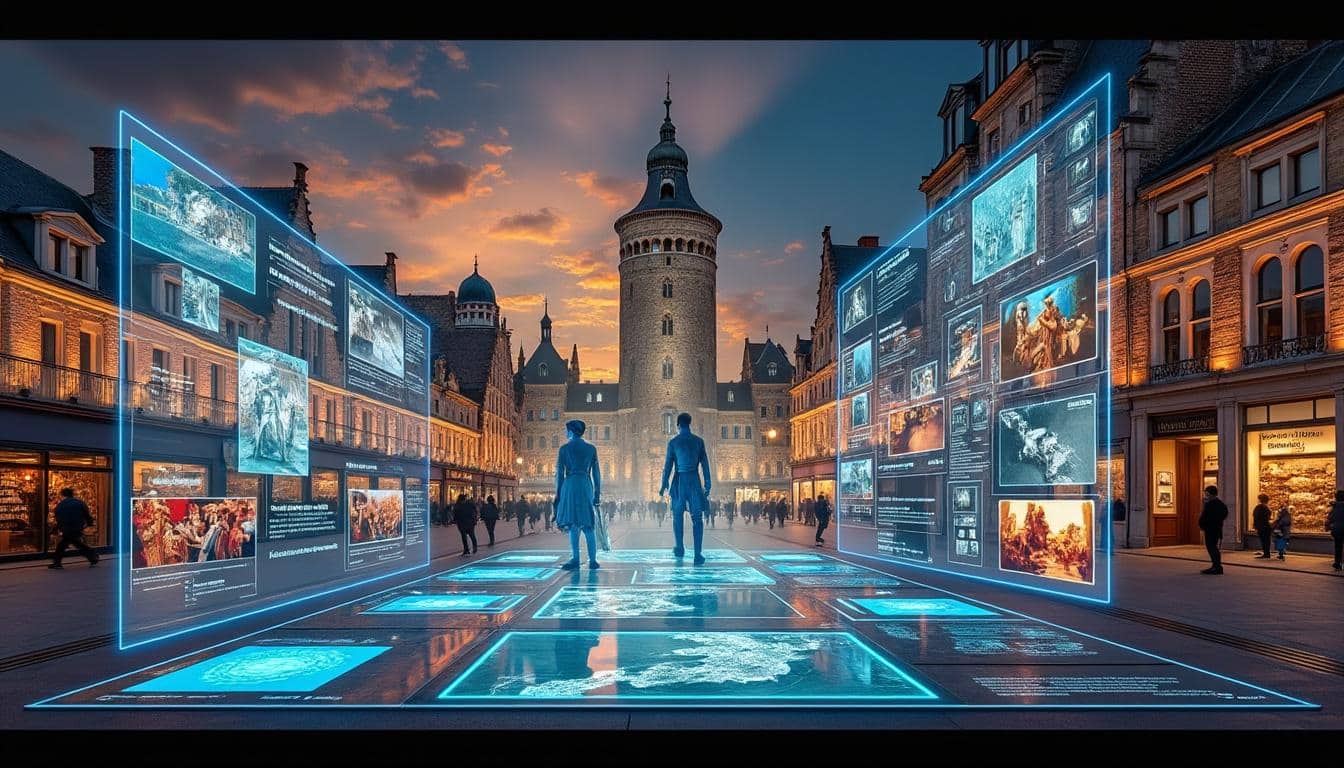 découvrez le patrimoine de nantes sous un nouveau jour grâce à la réalité augmentée : explorez l’histoire et les sites emblématiques de la ville avec des expériences interactives et immersives.