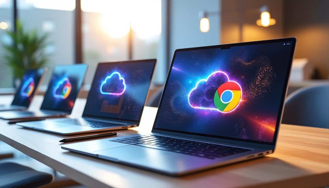 découvrez les chromebook 2025, les modèles les plus rapides et performants pour une bureautique fluide et une utilisation optimale du cloud. idéals pour travail et mobilité.