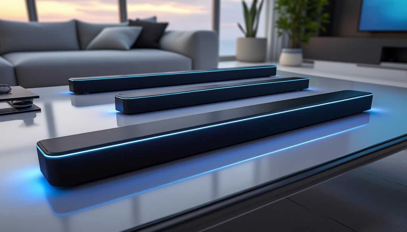 découvrez notre sélection des meilleures barres de son 2026 avec tests approfondis du dolby atmos, dts:x et des basses pour une expérience audio immersive.